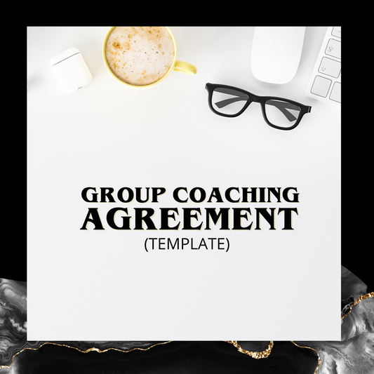 Group Coaching Agreement Template
