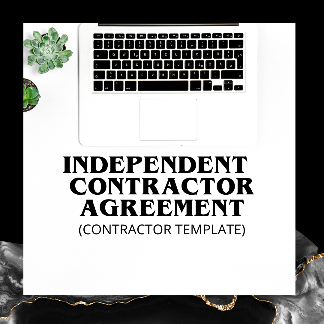 Independent Contractor Agreement - Contractor Version